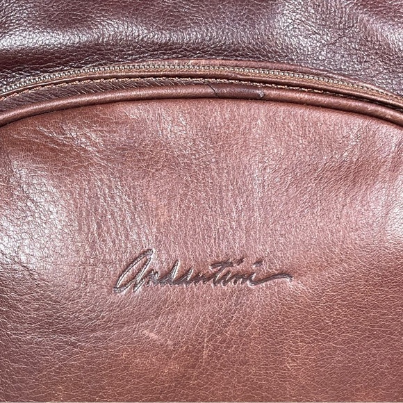 Vintage Andantini Moda Italiana Brown Leather - Picture 9 of 12